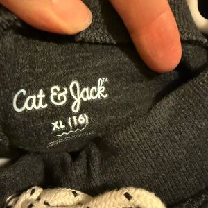 Cat & Jack charcoal Knit pants youth XL
